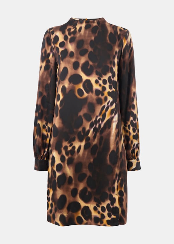 Misty Leopard Cleo Dress