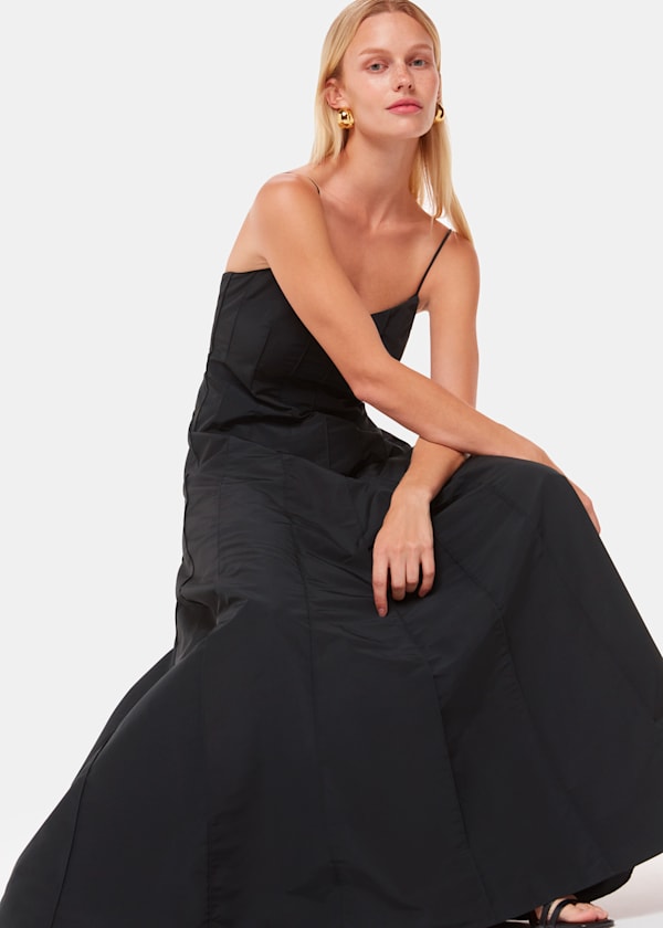 Laverne Taffeta Maxi Dress