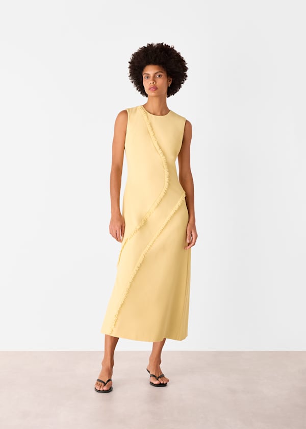 Butter Deana Textured Detail Dress