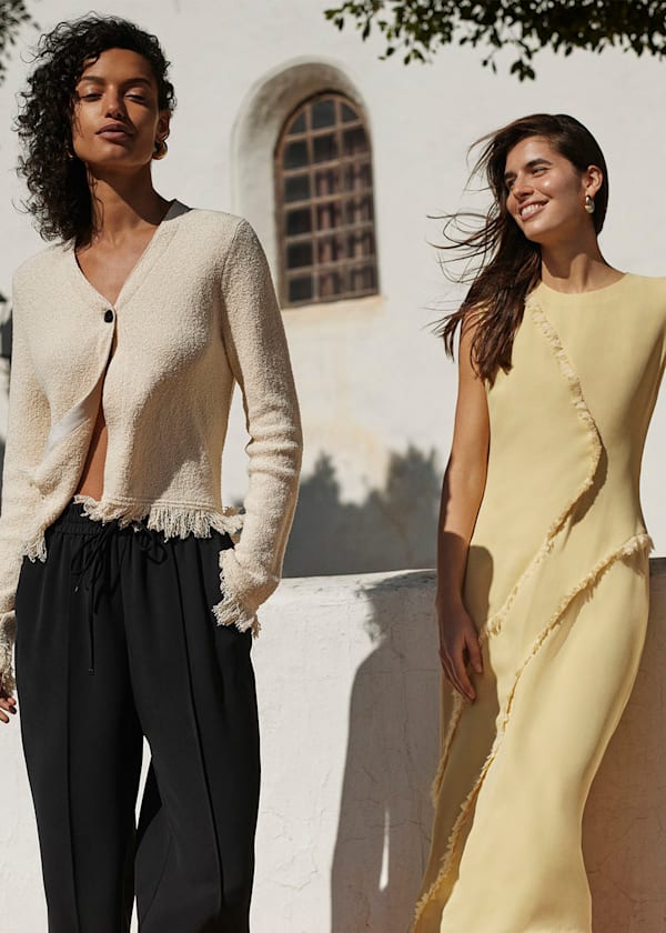 Butter Deana Textured Detail Dress