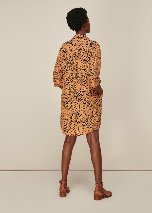 Multicolour Safari Print Lola Dress