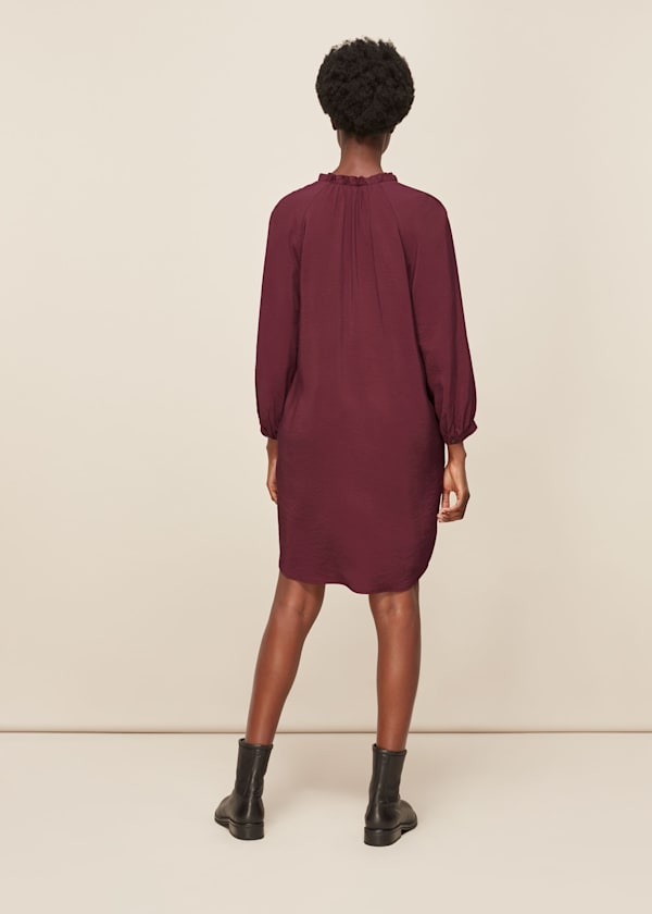 Burgundy Enora Dress