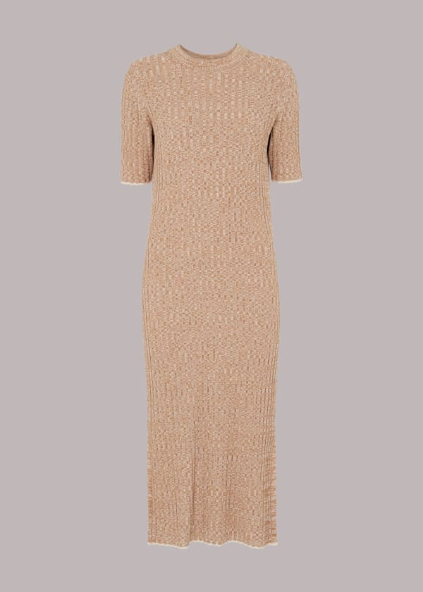 Eva Rib Knit Midi Dress