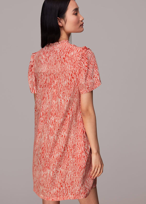Red Rosalie Woodland Animal Dress