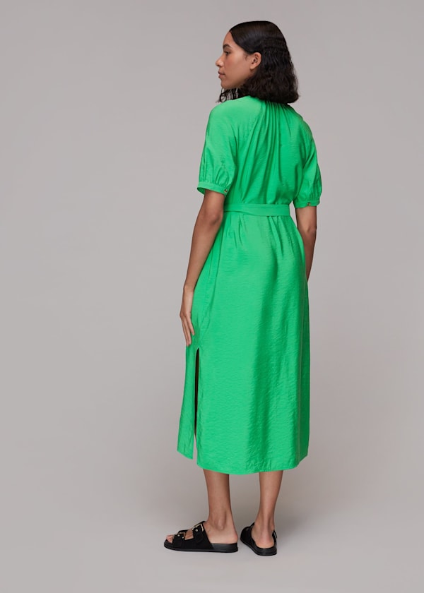 Green Olivia Midi Dress