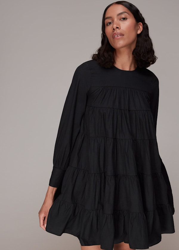 Ronnie Cotton Tiered Dress