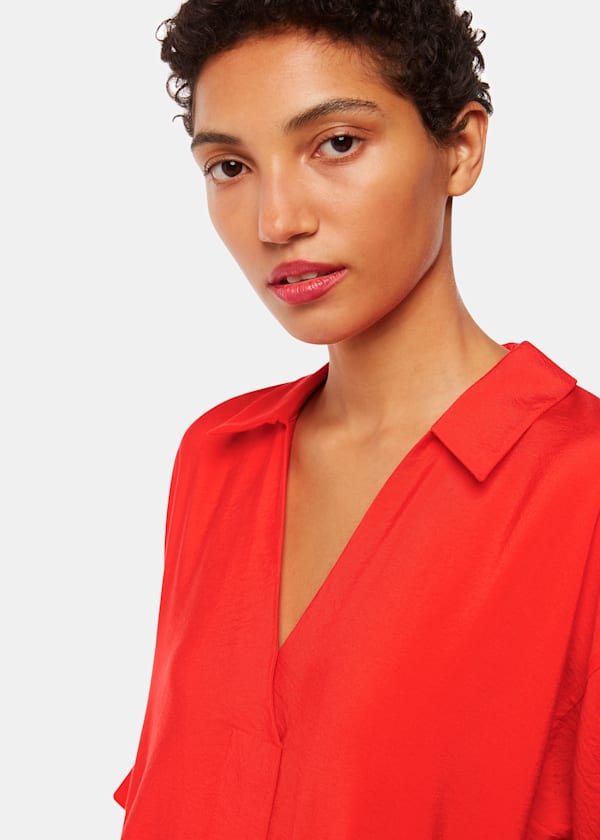Red Melanie Dress