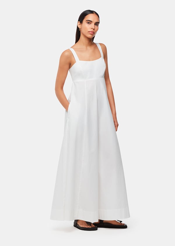 White Anna Dress