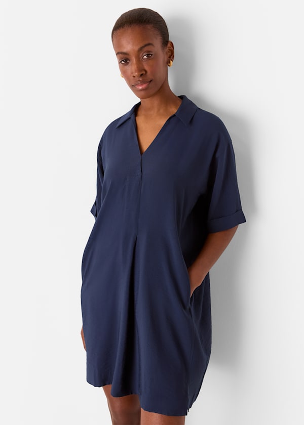 Navy Melanie Dress