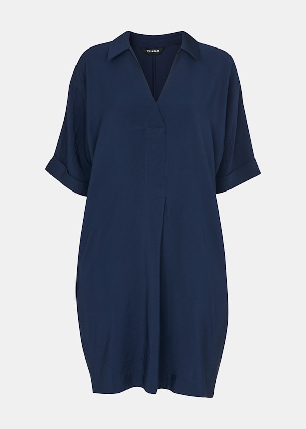 Navy Melanie Dress