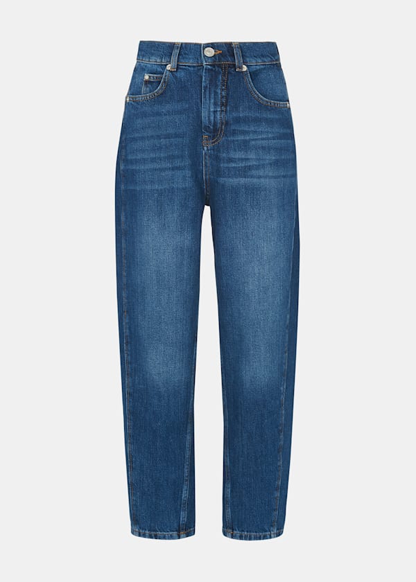 Denim Authentic Barrel Leg Jean