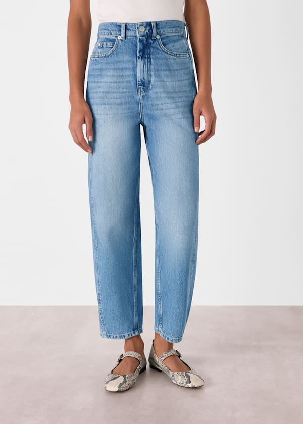 Authentic Barrel Leg Jean