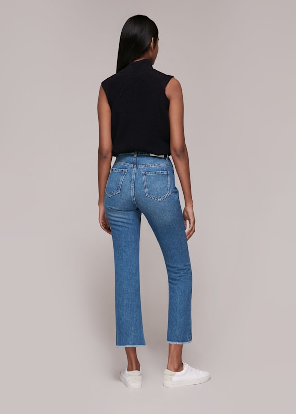 Denim Authentic Kick Flare Jean