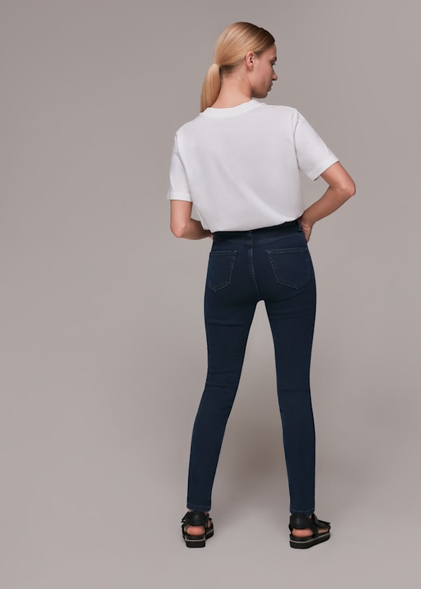 Dark Denim Stretch Sculpted Skinny Jean