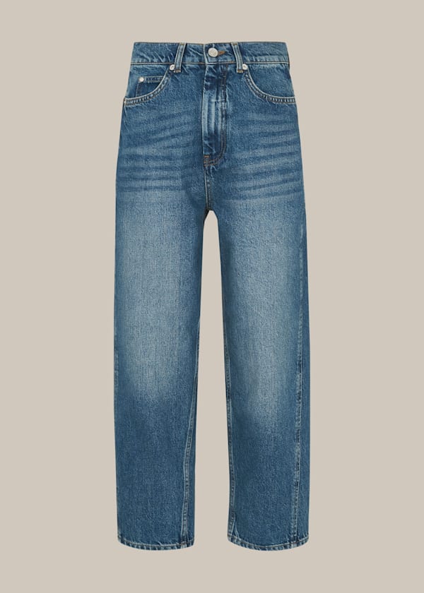 Authentic Washed Barrel Jean