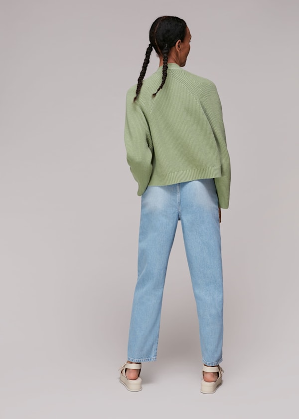 Denim Authentic Elastic Waist Jean