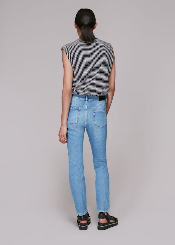 Light Wash Stretch Sculpt Skinny Jean