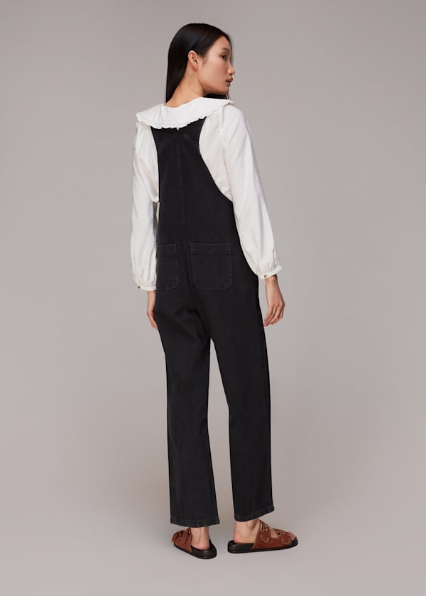 Black Leni Dungaree