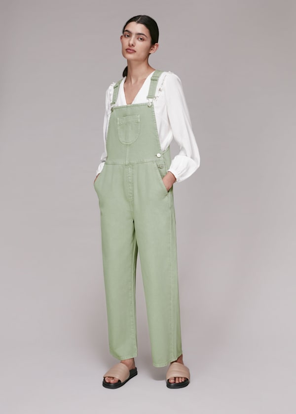 Khaki Leni Dungaree