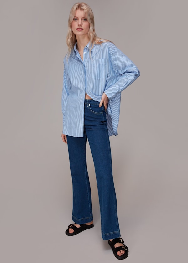 Denim Lucy Stretch Flared Jean