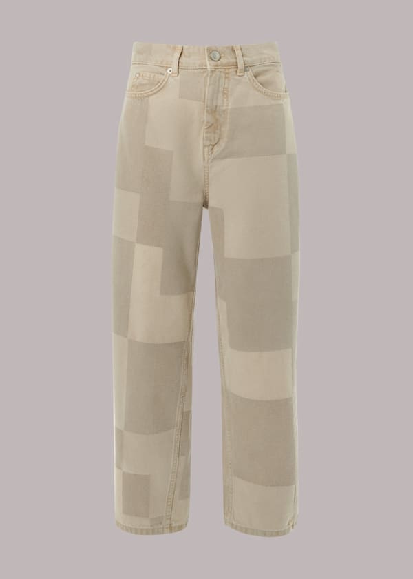 Stone Authentic Patchwork Jean