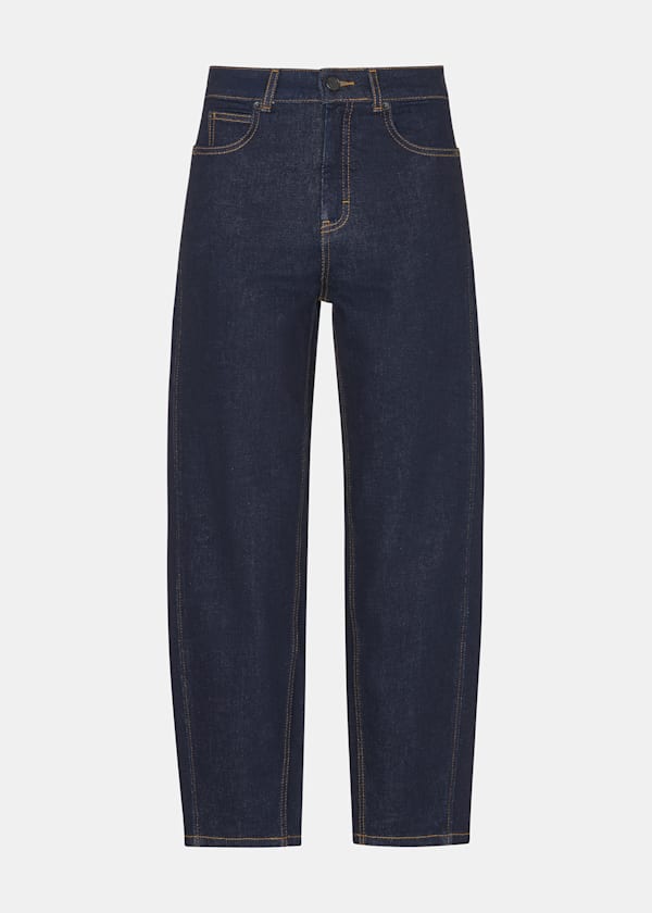 Stretch Barrel Leg Jean