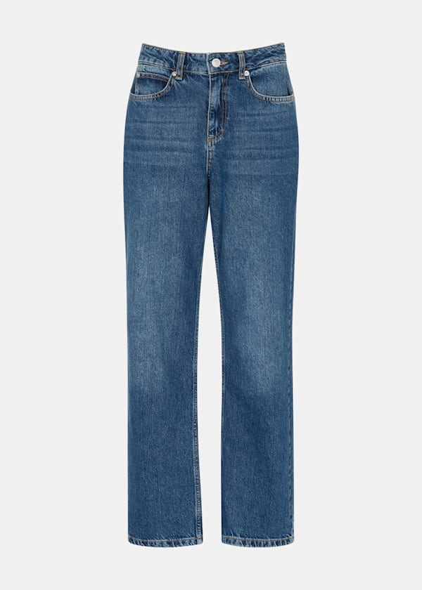 Denim Authentic Column Leg Jean
