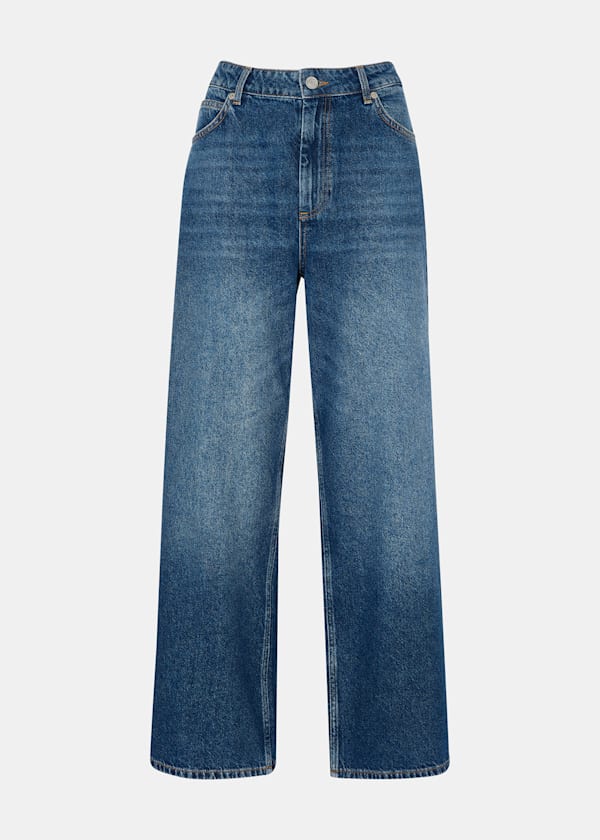 Denim Straight Ankle Length Jean