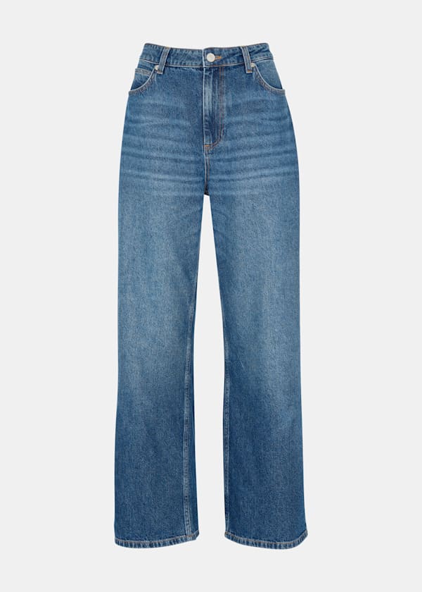 Denim Straight Full Length Jean