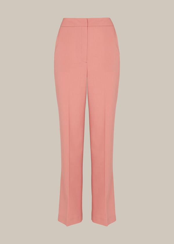 Pale Pink Aliza Tailored Trouser