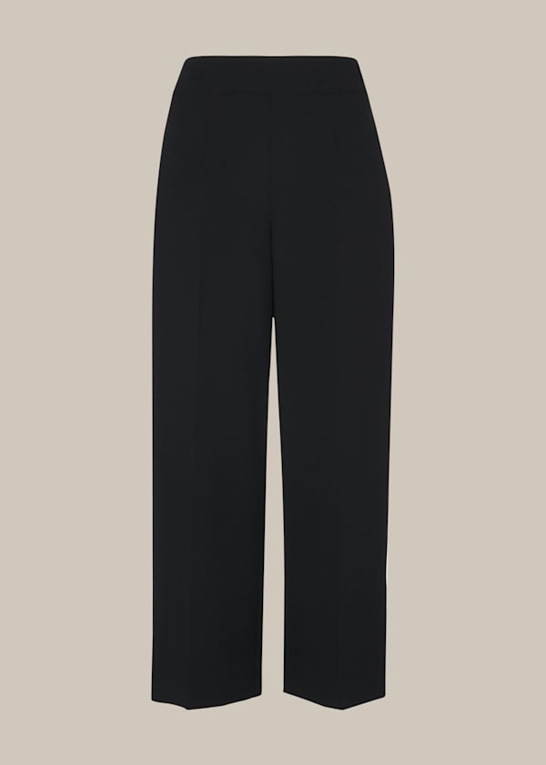 Wide Leg Crop Trouser