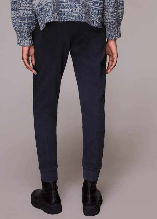 Navy Easy Jersey Jogger