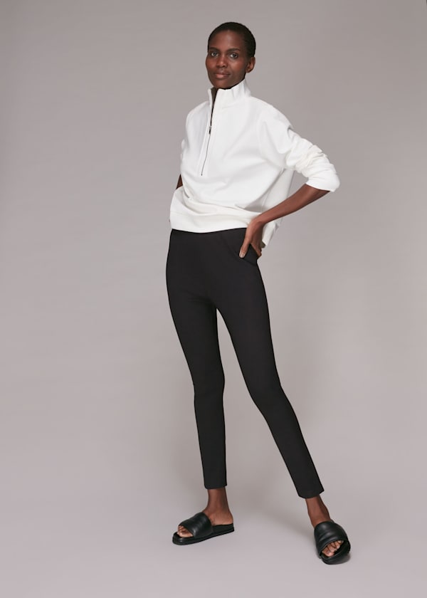 Classic Slim Ponte Trouser