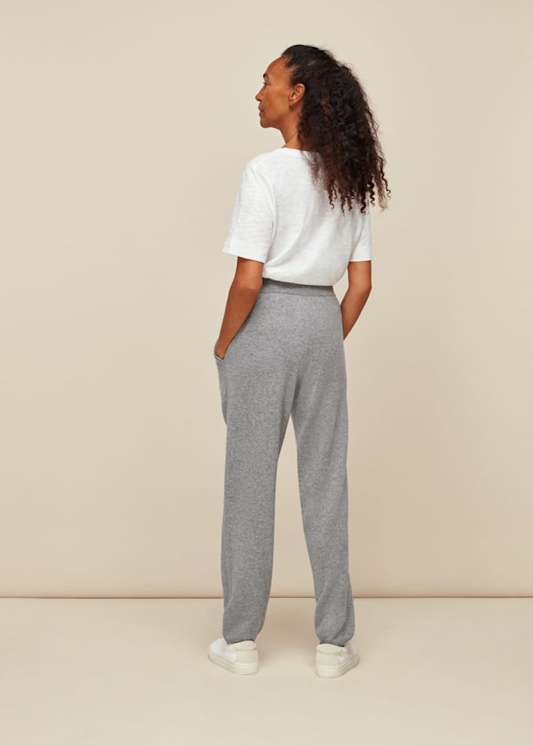Grey Cashmere Jogger