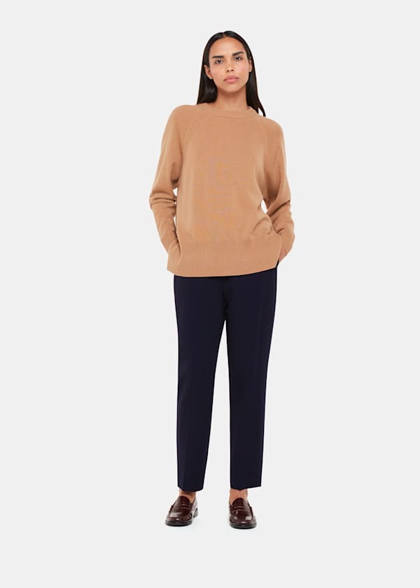 Navy Ella Essential Trouser