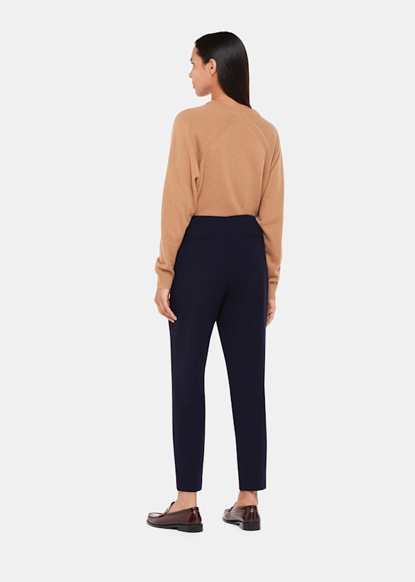 Navy Ella Essential Trouser