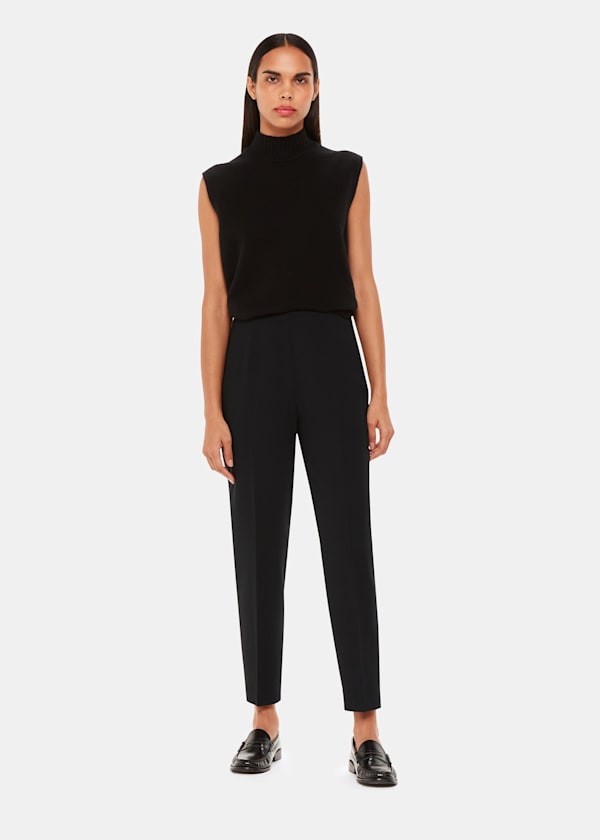Black Ella Essential Pants 
