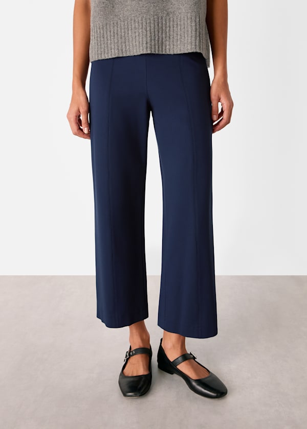 Navy Camilla Wide Leg Pants 