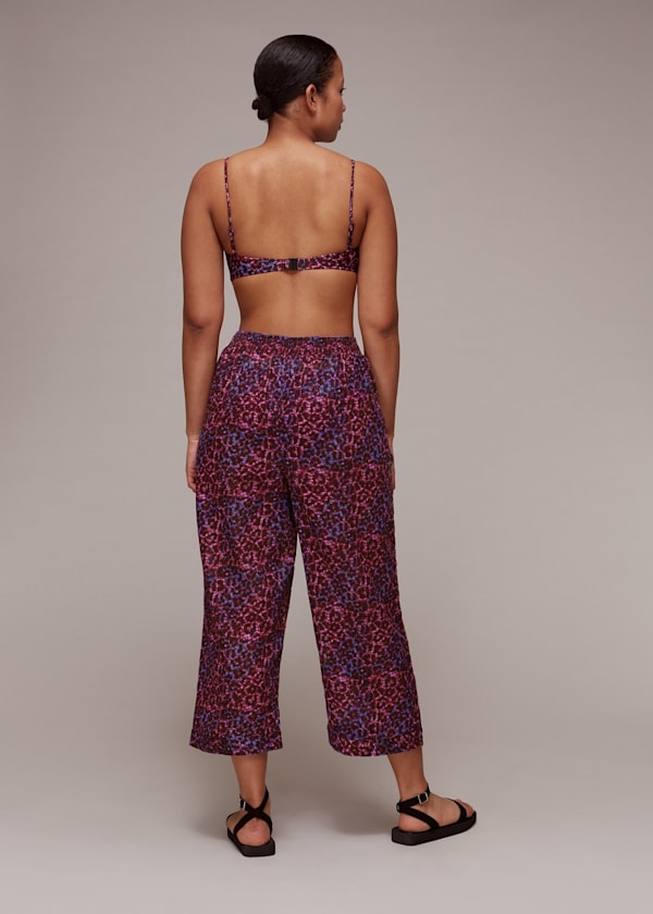 Pink Layda Animal Beach Trouser