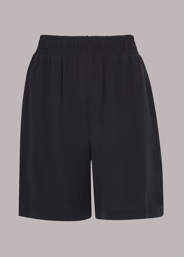 Black Cara Pull On Short