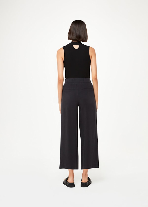 Black Jade Side Zip Pants 