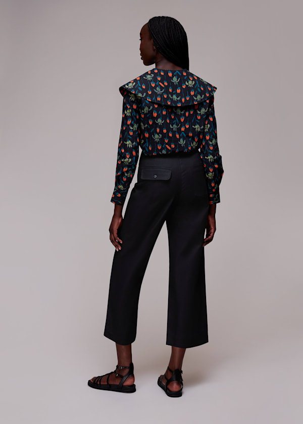 Black Amber Chino Pants 