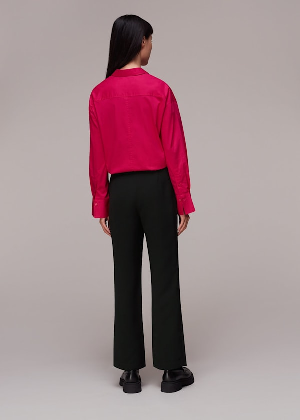 Black Gillian Tapered Pants 