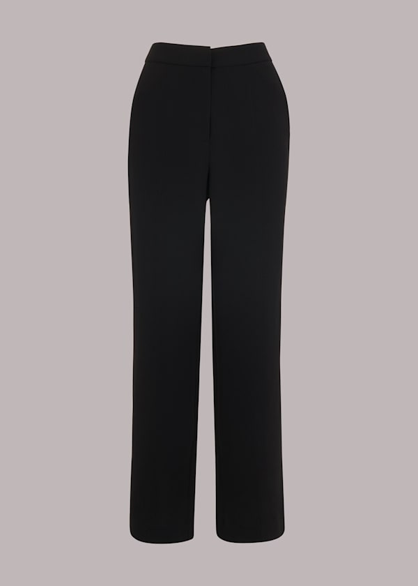 Black Gillian Tapered Trouser