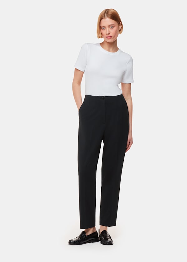 Black Lila Ponte Pants 