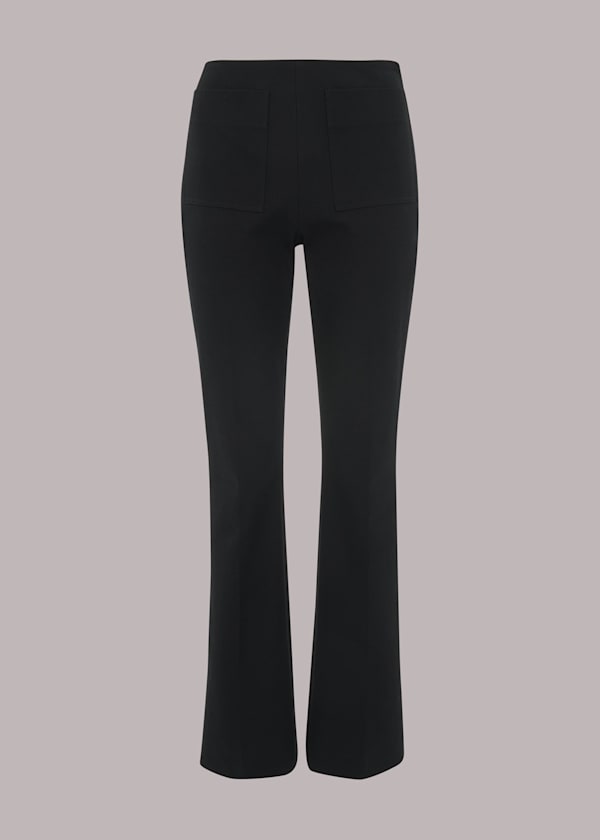 Black Lucy Kick Flare Pants 
