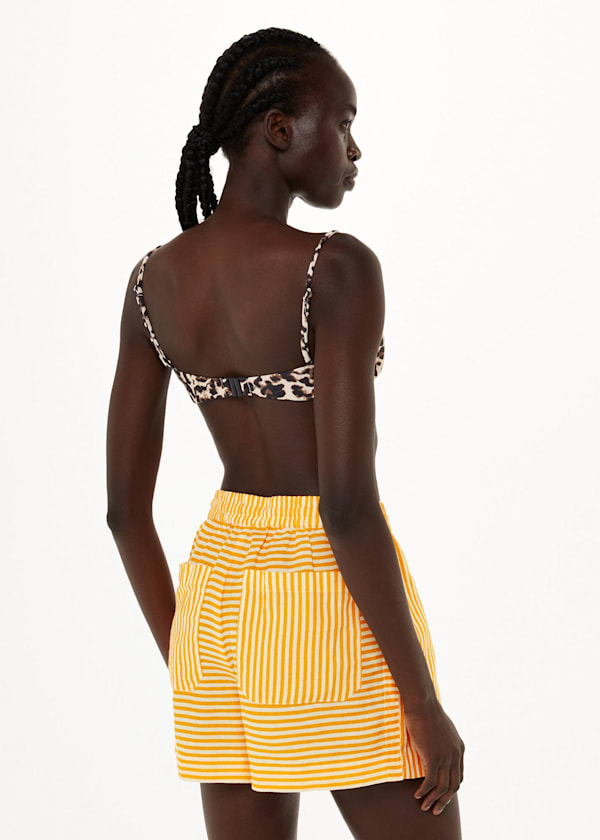 Multicolour Sunshine Stripe Short