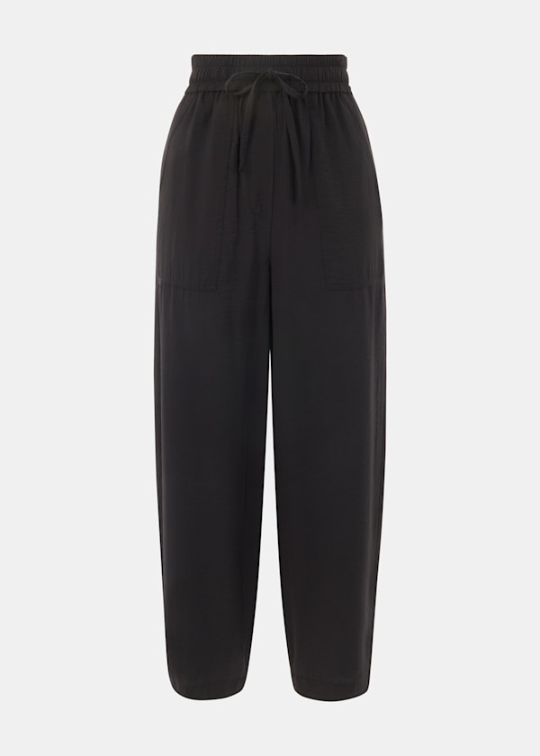 Black Tie Waist Nicola Trouser