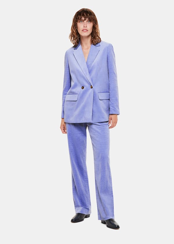 Lilac Kaylee Corduroy Flare Pants 