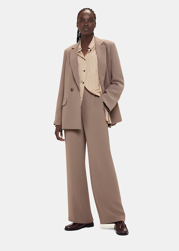 Taupe Full Length Trouser